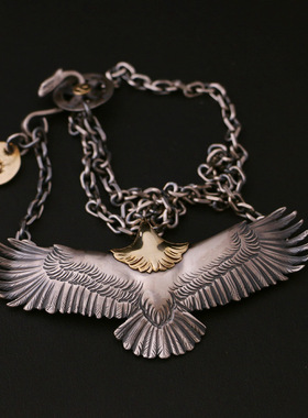 一休高桥吾郎吊坠金头大鹰套装