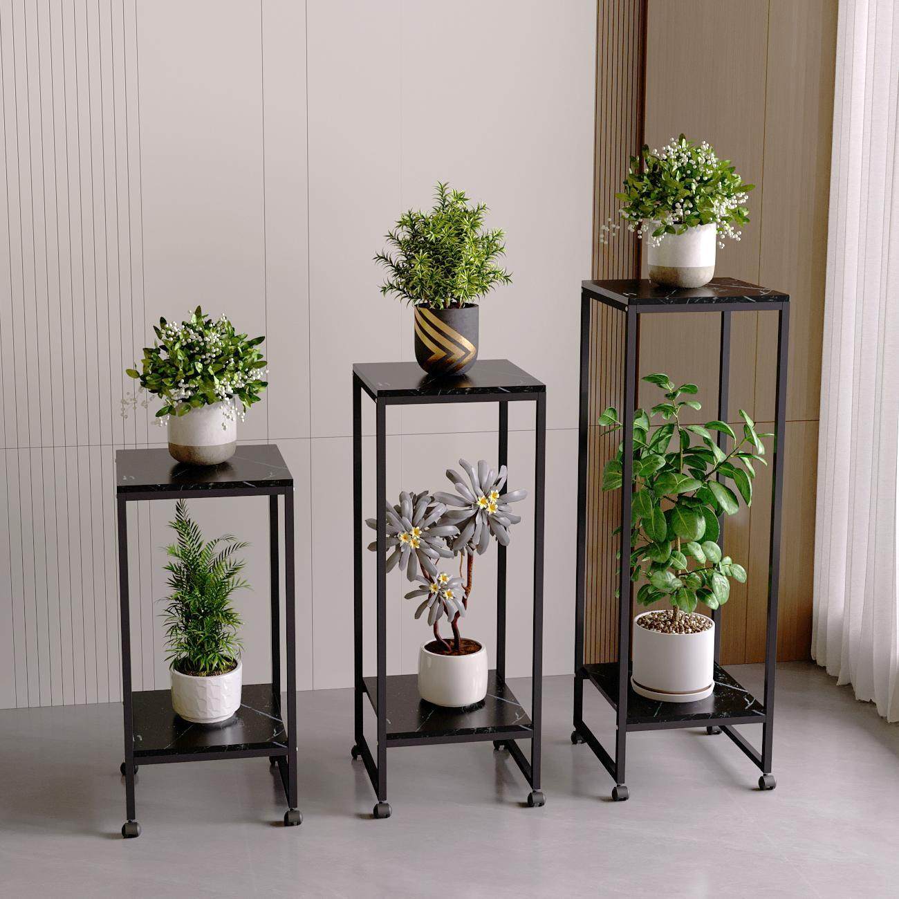 轻奢花架子万向轮客厅多层落地式简约阳台室内绿萝铁置物架花盆架,淘宝优惠券,粉丝福利购,淘宝优惠卷
