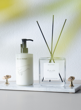 新品酒店民宿大理石托盘