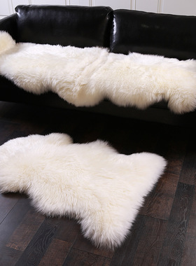 样板房轻奢澳洲整张沙发垫可定制