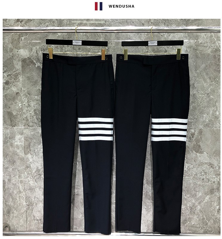 TB经典款直筒西裤青年男女情侣春秋免烫商务四杠休闲职业西装男裤,淘宝优惠券,粉丝福利购,淘宝优惠卷