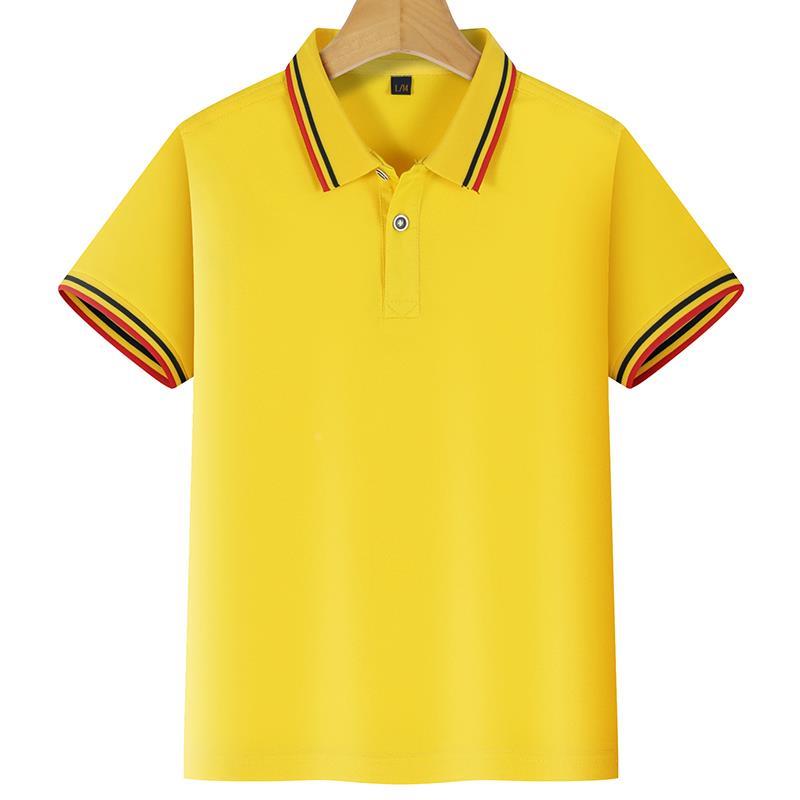 夏季儿童翻领T恤定制夏令营小学生活动团体服班服短袖POLO衫印字 - 图3