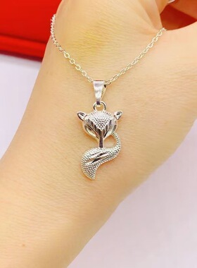 新款狐狸项链女士简约百搭