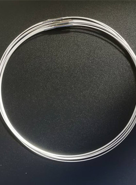 七夕情人节爆款项链绳串黄金锁骨链项圈不褪色银金丝万能颈圈女款