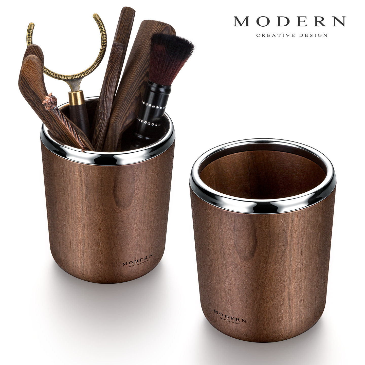 摩登MODERN原创轻奢如意系茶具茶艺泡茶茶勺茶针养壶笔收纳筒配件,淘宝优惠券,粉丝福利购,淘宝优惠卷