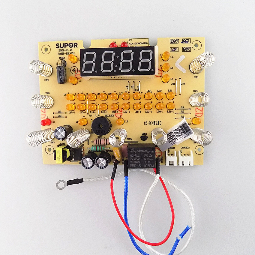 适用苏泊尔电压力锅配件SY-30FC12Q灯板显示板触摸控制电源板主板 - 图0
