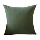 Corduroy solid color pillowcase does not contain core and is removable and washable