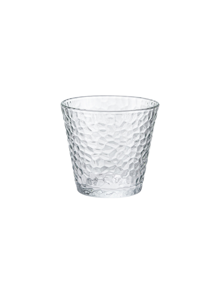 金边玻璃杯茶杯套装日式锤纹杯家用客厅耐热喝水杯子高颜值牛奶杯 - 图3