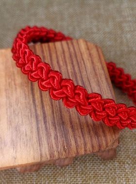 手工编织红绳手链简约男女本命年如意结情侣手绳红绳子闺蜜小手链