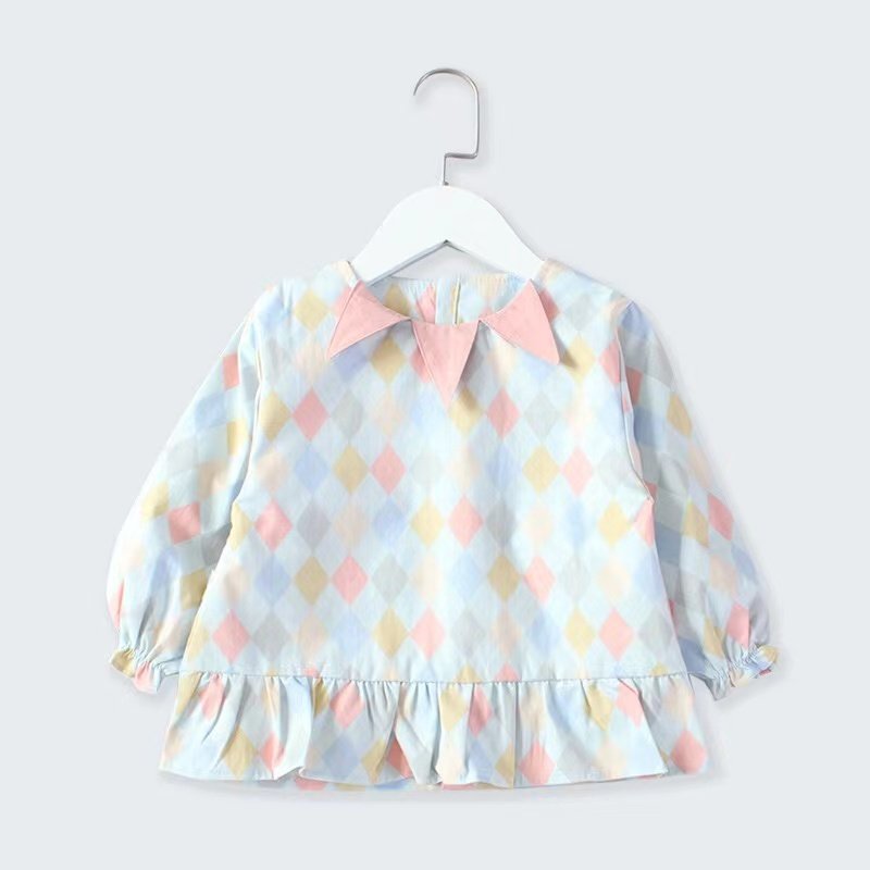 女童罩衣纯棉防水系扣款外套洋气宝宝外穿外罩兜兜护衣韩版123岁,淘宝优惠券,粉丝福利购,淘宝优惠卷