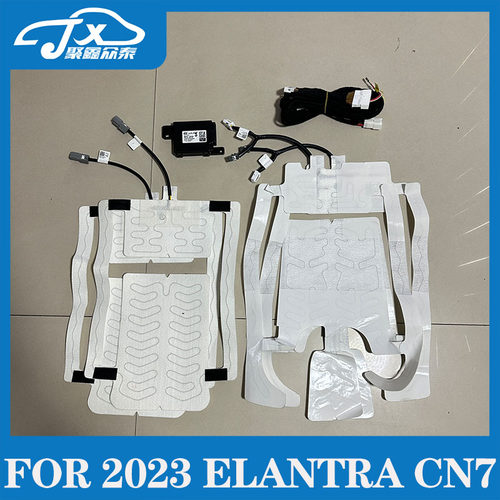 适用22-25款七代伊兰特手动空调改装自动空调控制面板座椅加热 - 图2