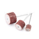 Inner round grinding head blind with handle small metal polish