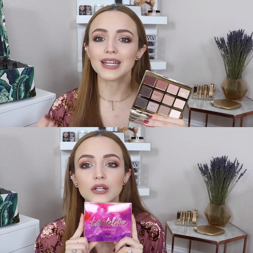 亚马逊泥眼影盘tarte眼影二代三代20色pro12色8 toasted in bloom - 图2