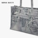 MissSixty denim ຖົງ tote ພິມ