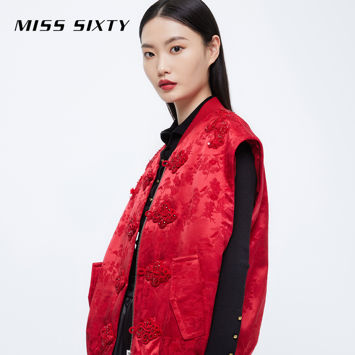 【新中式】Miss Sixtyx故宫宫廷文化春季含真丝棉服国风可拆袖