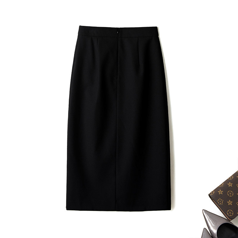 她池2022年春装新款高腰气质半身裙 她池半身裙