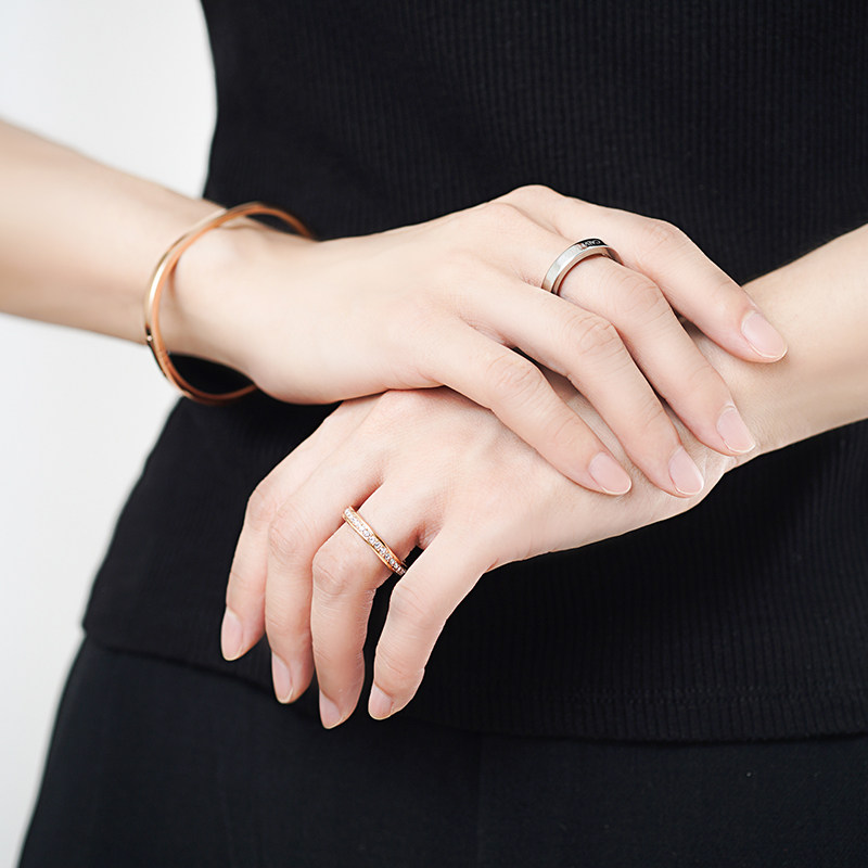 calvin klein小ck满天星情侣对戒指 博昶手表戒指/指环