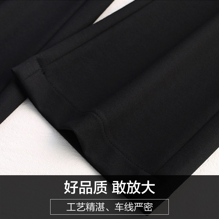 中年2020年新款秋冬季松紧腰喇叭裤 娇兰芭莉中老年女装