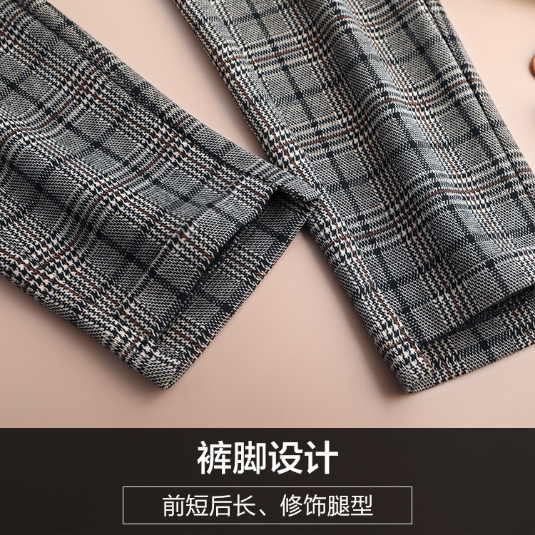 松紧腰哈伦裤中年秋冬季妈妈裤子 娇兰芭莉中老年女装