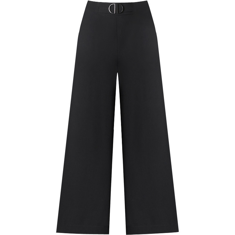 中年人妈妈女裤夏装阔腿裤松紧高腰 娇兰芭莉中老年女装