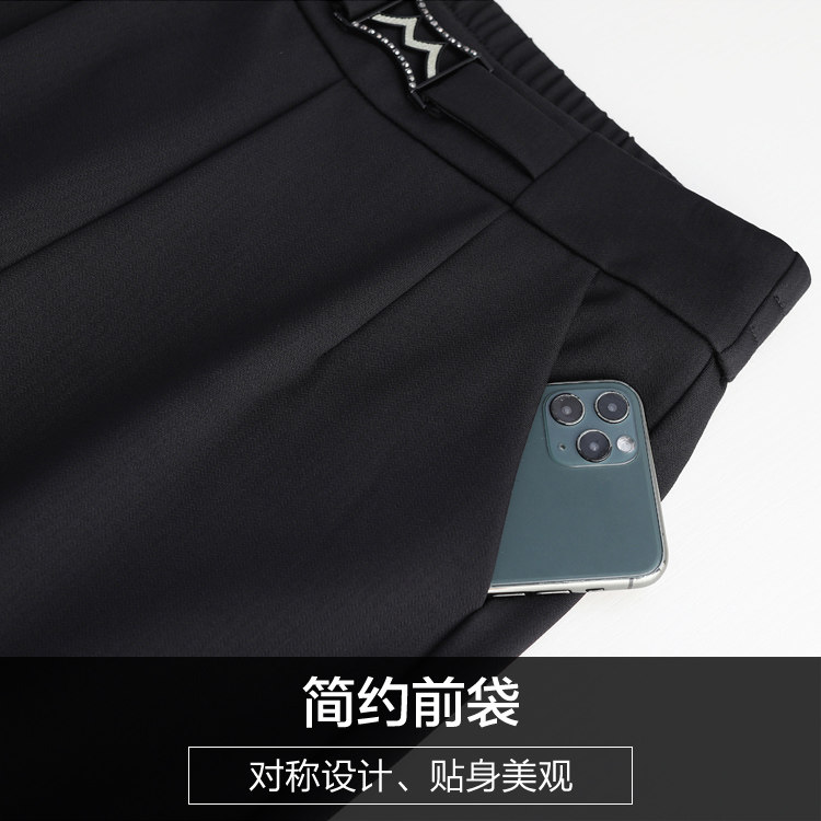 宽松中年子女2020年新款女装阔腿裤 娇兰芭莉中老年女装