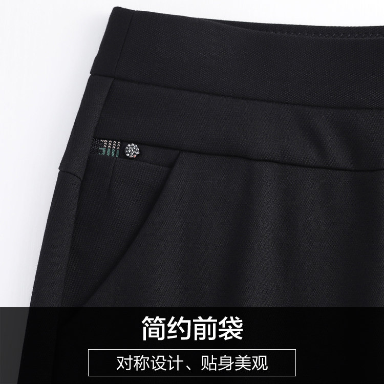 春秋季2020新款直筒外穿妈妈裤子 娇兰芭莉中老年女装
