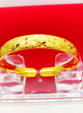 开口饰品流星雨久不掉色假黄金