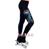 Seven Color Garment Workshop Figure Skating Training Pants New Flash Drill with warm and thickened warm winter A3