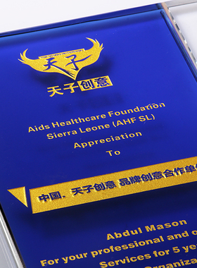 水晶授权牌定制奖杯奖牌定做定制刻字荣誉牌匾加盟牌经销商牌年会