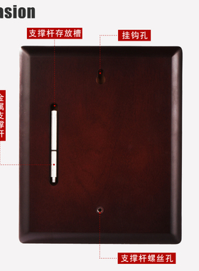 实木授权牌定制木质奖牌定制荣誉牌匾木托证书高档商加盟牌年会