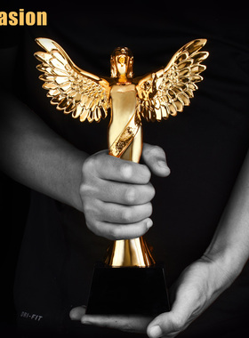 Premium Trophy奖杯天使纪念品奥斯卡小金人好老婆舞蹈比赛儿童冠