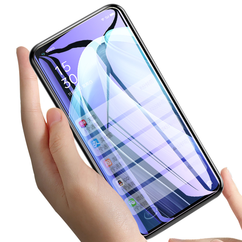 适用于OPPOReno7钢化膜。opporenno7全屏模opporeno七抗蓝光护眼opporreno7刚化oppereno7无黑边PFJM10手机莫 - 图3