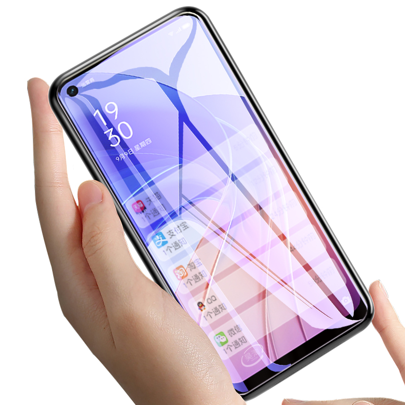 适用于OPPO A11S钢化膜高清透明玻璃oppoa11s防摔防指纹0pp0a11s护眼防蓝光畅销opoa11s网红款全贴合自动吸附 - 图3