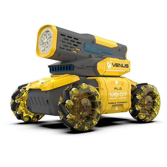 遥控坦克车特技四驱漂移炫酷吹泡泡充电动男女孩汽车玩具生日礼物