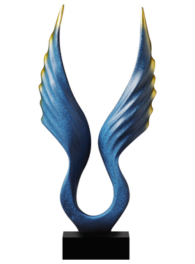 轻奢高档展翅飞翔酒柜摆件家居柜子客厅办公室店铺桌面装饰品摆设