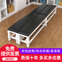 Fitness Room Strip Stool Soft Bunk Bed Tailstool Dressing Room Sofa Bench for changing the bench Modern brief About the bench