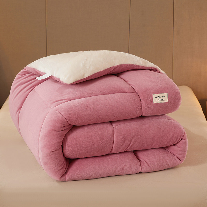 羊羔绒棉被2025新款冬季厚被子冬被加厚保暖单人学生宿舍牛奶绒芯,淘宝优惠券,粉丝福利购,淘宝优惠卷
