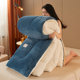 Winter milk velvet winter quilt thickened warm plus velvet quilt core double cotton quilt bedding winter single dormitory bed