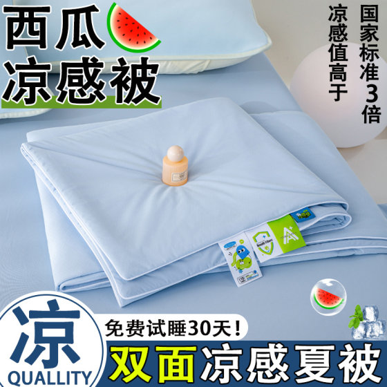 2026 new ice cream antibacterial summer cool quilt summer quilt ice silk summer quilt thin quilt core washable and machine washable