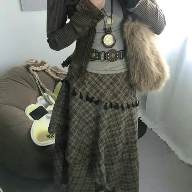 Free Shipping Insurance Blogger Recommends Retro Hot Girl Skirt