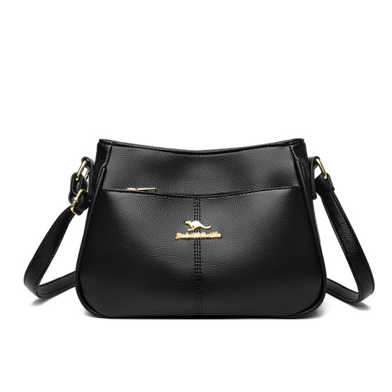 Jin Laiya Dai Mo soft leather shoulder bag women 2026 new style
