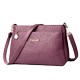 New high-end genuine leather mom bag for women with multiple pockets