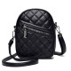 Jinlaiya Dai Mouse Diamond Soft Leather Mini Crossbody Bag for Women