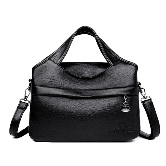 Retro style women's handbag large capacity crossbody bag