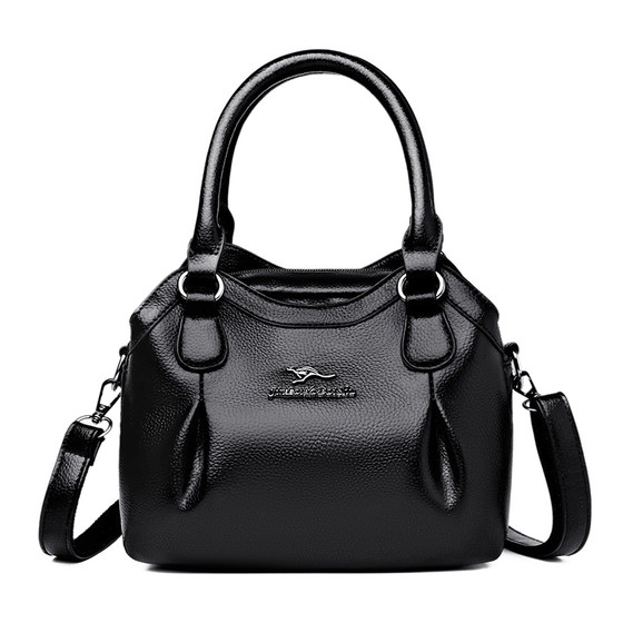 Soft leather women's handbag 2026 new style large capacity