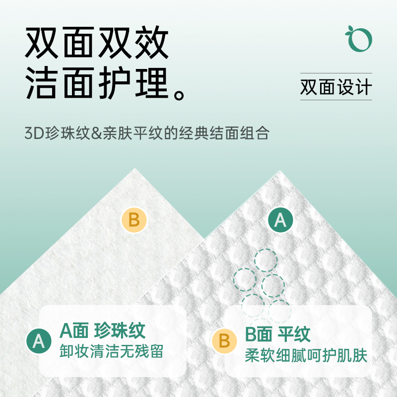 屈臣氐洗脸巾一次性纯棉加厚加大不掉毛家庭装悬挂抽取式卸妆洁面 - 图3