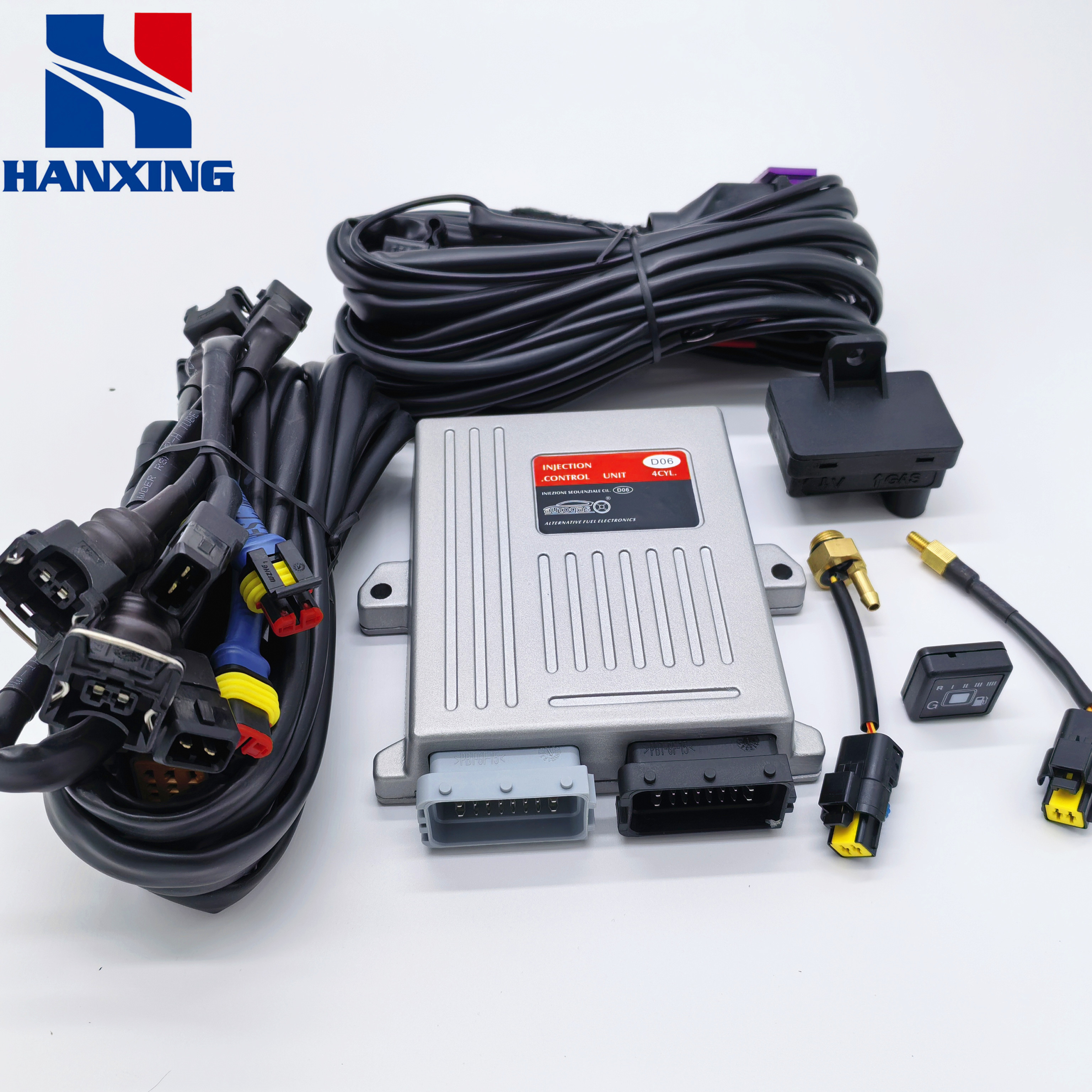 CNG顶棚汽车天然气电控D06系统G油改气燃气D06电脑版双燃料改装 - 图0