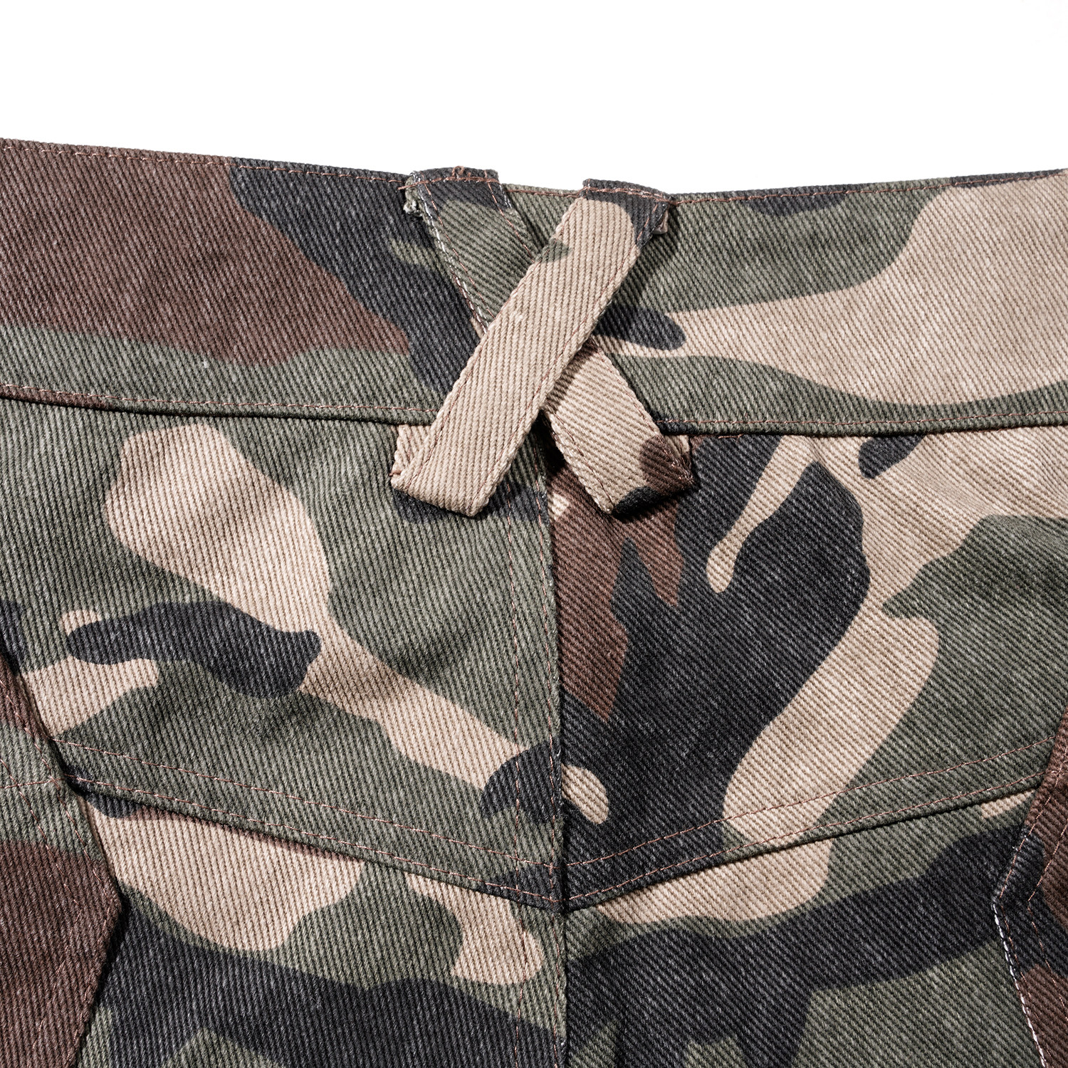 WOOKONG悟空2025秋冬新品骷髅刺绣迷彩工装裤男士女户外休闲长裤,淘宝优惠券,粉丝福利购,淘宝优惠卷