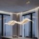 Modern simple LED light source eye protection chandelier