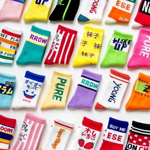 Детские хлопковые носки, осенние тонкие гольфы для мальчиков, средней длины, подходит для подростков